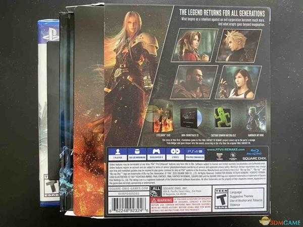 《最终幻想7：重制版》美版豪华版简易开箱