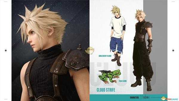 《最终幻想7：重制版》豪华版设定集内容一览