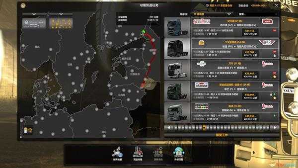 《欧洲卡车模拟2》工业标准成就攻略