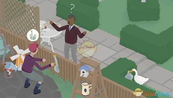 《捣蛋鹅》让水桶砸到壮汉的头任务攻略