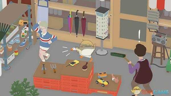 《捣蛋鹅》把小男孩困在车库任务攻略