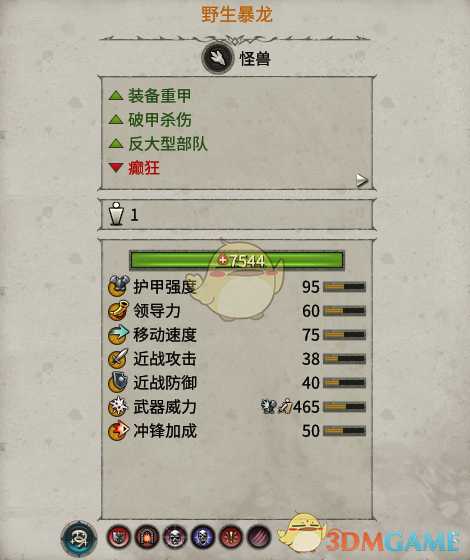 《全面战争：战锤2》野生暴龙实用性分析