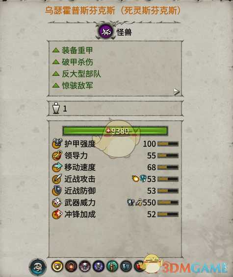 《全面战争：战锤2》死灵斯芬克斯实用性分析