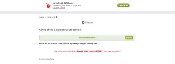 Steam喜加一：《奇点灰烬：扩展版》免费领取图文教程