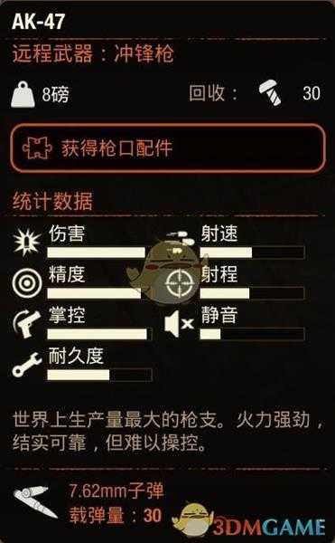 《腐烂国度2》AK47步枪属性分享