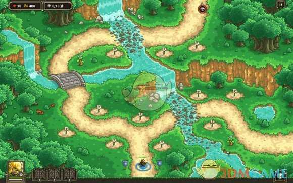 《王国保卫战：起源》瀑布小径特殊元素分析