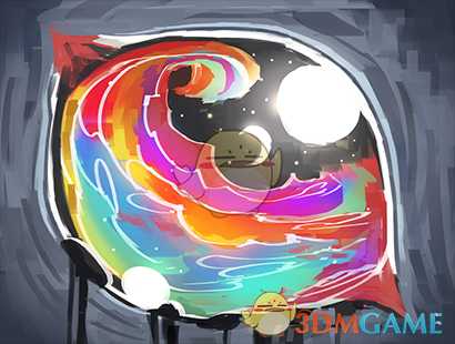 《废墟图书馆》虹色之海书页效果介绍