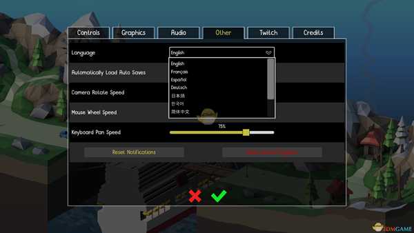 《桥梁建筑师2》中文设置方法