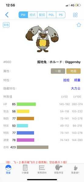 《宝可梦:剑/盾》掘地兔63单打配招