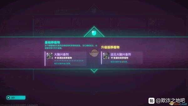 《欺诈之地》萨儿大脑兴奋剂介绍