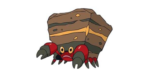 《宝可梦:剑/盾》铠之孤岛岩殿居蟹图鉴