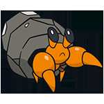 《宝可梦：剑/盾》铠之孤岛石居蟹图鉴