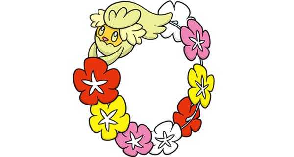 《宝可梦：剑/盾》铠之孤岛花疗环环图鉴