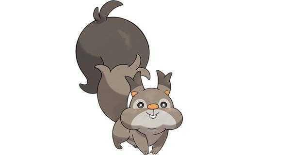 《宝可梦:剑/盾》铠之孤岛贪心栗鼠图鉴