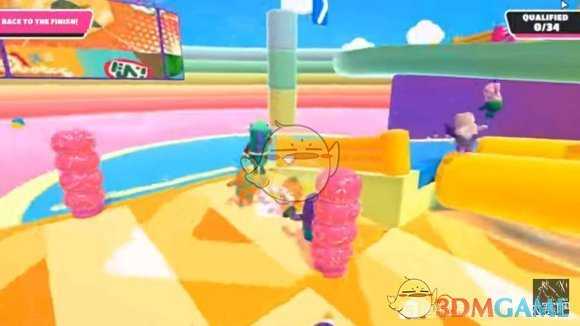 《糖豆人:终极淘汰赛》水涨爬高地图过关技巧