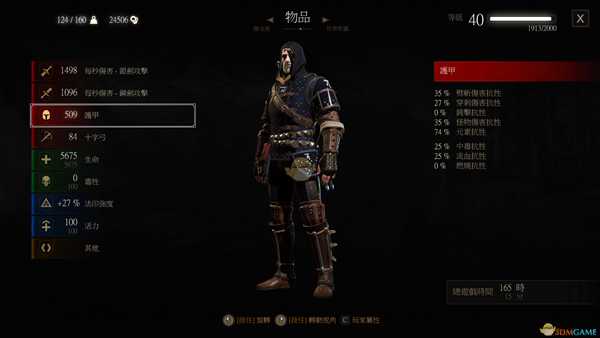 《巫师3:狂猎》师匠级猫套装属性一览