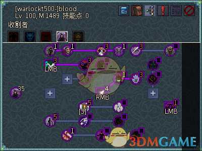 《像素黑暗史》术士T500-四骷髅血块加点配装一览