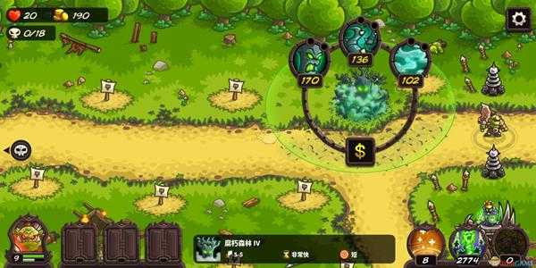 《王国保卫战:复仇》腐朽森林资料及数据分析