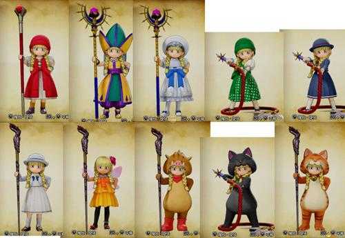 《勇者斗恶龙11S:寻觅逝去的时光》全时装外观一览