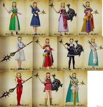 《勇者斗恶龙11S:寻觅逝去的时光》全时装外观一览