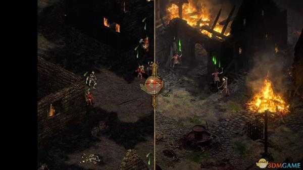 《暗黑破坏神2:重制版》重制版高画质对比分享