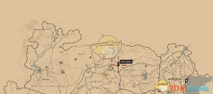 荒野大镖客2亚瑟的墓在哪