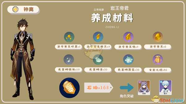 《原神》石珀采集地点路线地图