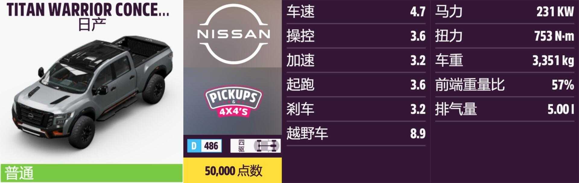 《极限竞速:地平线5》日产全车辆获取方法介绍