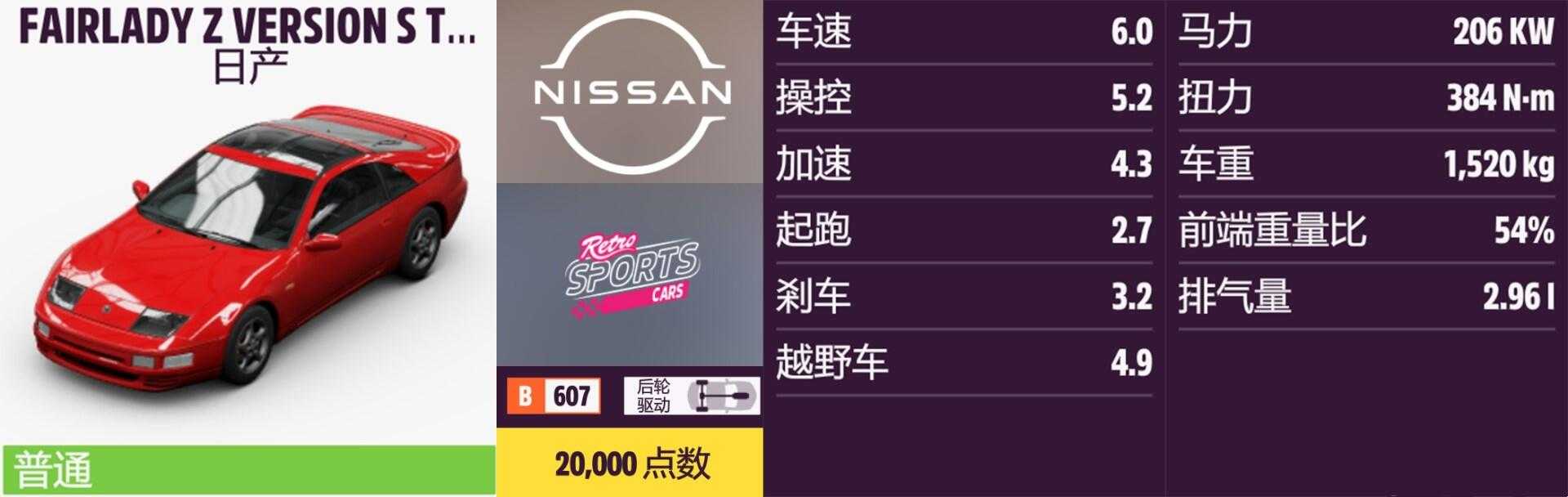 《极限竞速:地平线5》日产全车辆获取方法介绍