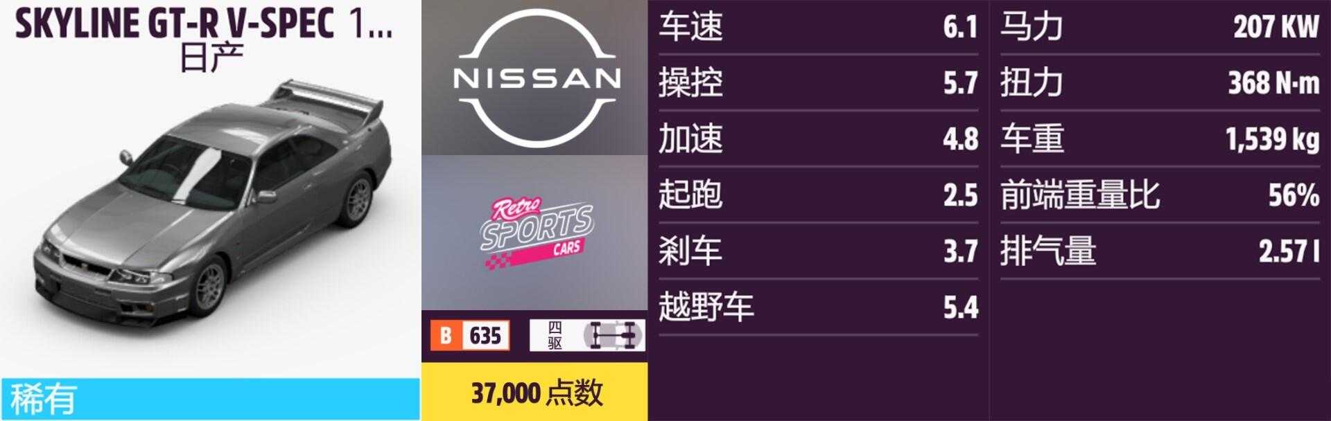 《极限竞速:地平线5》日产全车辆获取方法介绍