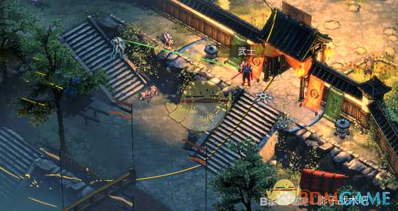 《影子战术:将军之刃》一枪不发全杀松山市方法