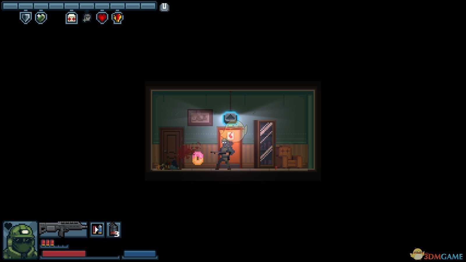 《破门而入:行动小队》甜甜圈所在位置分享