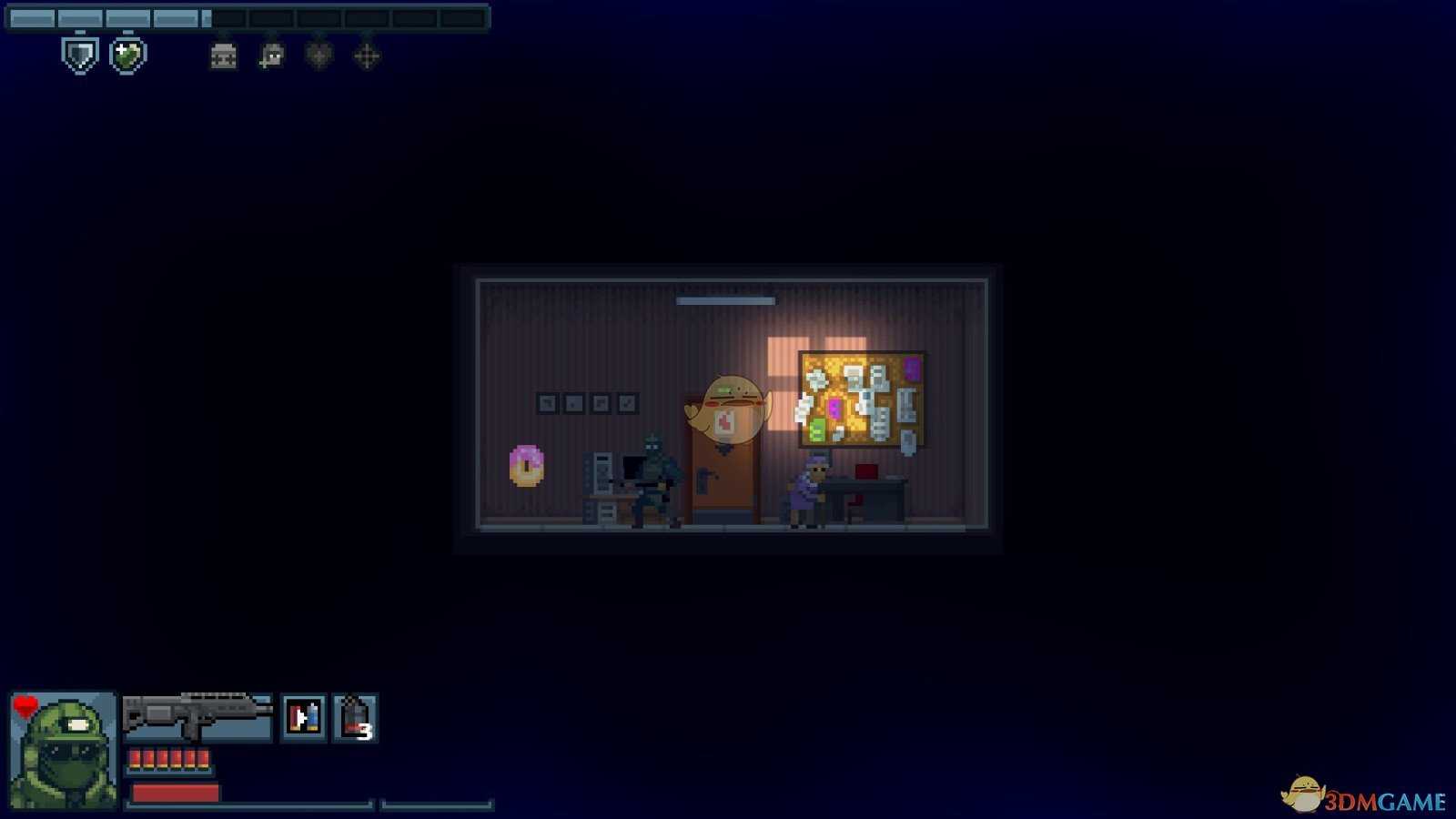 《破门而入:行动小队》甜甜圈所在位置分享