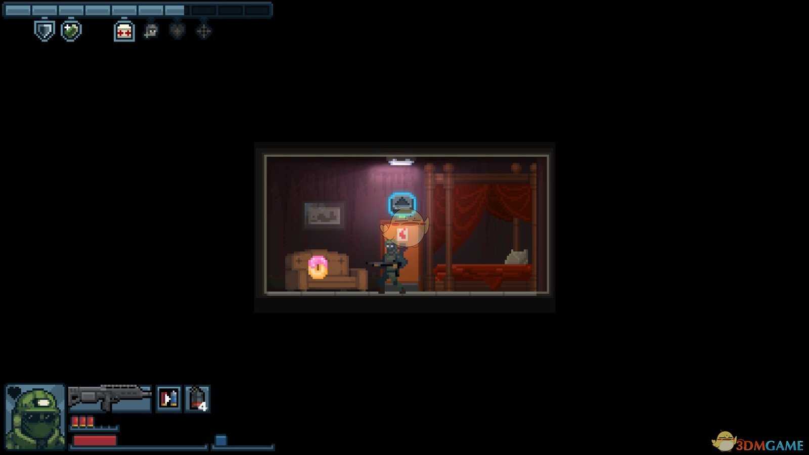 《破门而入:行动小队》甜甜圈所在位置分享