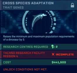 《侏罗纪世界：进化》吴博士的秘密DLC新研究项目一览