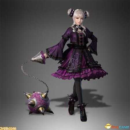 真三国无双8董白夏侯姬人物杂志图介绍