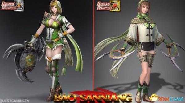 真三国无双8全武将对比视频