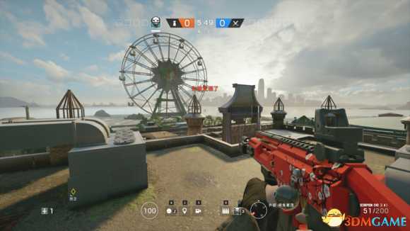 彩虹六号围攻防守方上房顶图文攻略