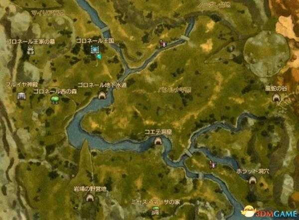 二之国2亡灵之国全区域地图 二之国2全地图详细标注