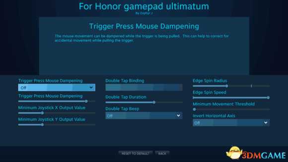 荣耀战魂全类型手柄改键教程 荣耀战魂如何修改手柄