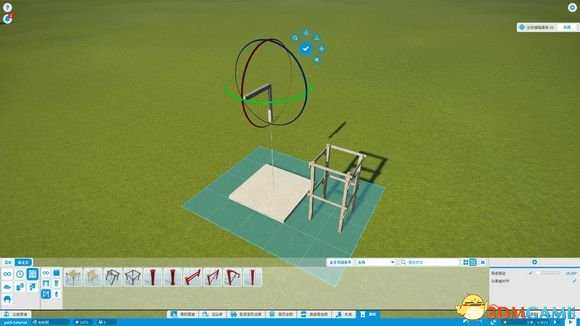 过山车之星中国式凉亭设计步骤