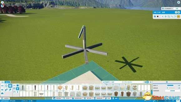 过山车之星中国式凉亭设计步骤