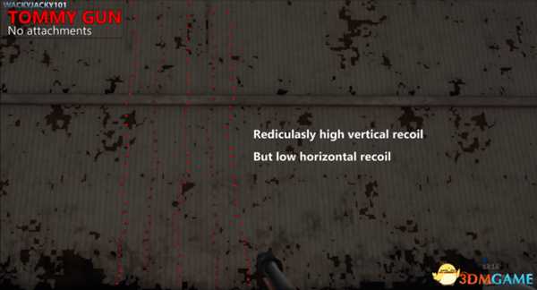 绝地求生各冲锋枪全自动后坐力图文解析