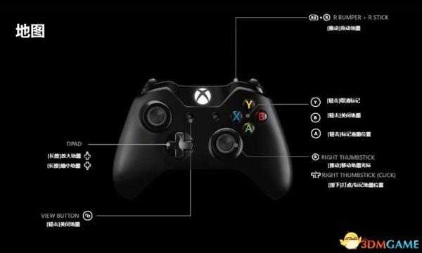 绝地求生Xbox版操作按键介绍