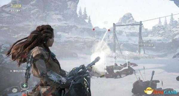 地平线黎明时分卡场景脱离方法