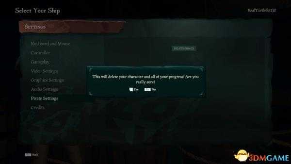 盗贼之海新建海盗角色方法 如何新建角色