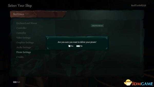 盗贼之海新建海盗角色方法 如何新建角色