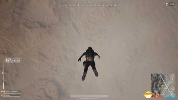 绝地求生中距离跳伞变速斜飞法技巧