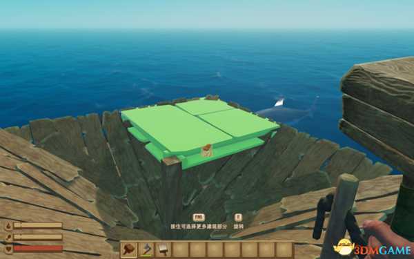 木筏求生Raft浮空建筑建造教学