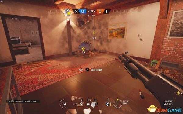 彩虹六号全地图扔手雷位置一览